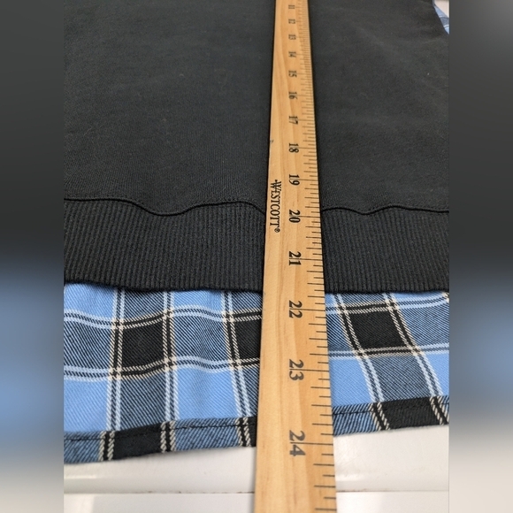 Anthropologie Pilcro women's contrast flannel sweatshirt size XS - Picture 12 of 14